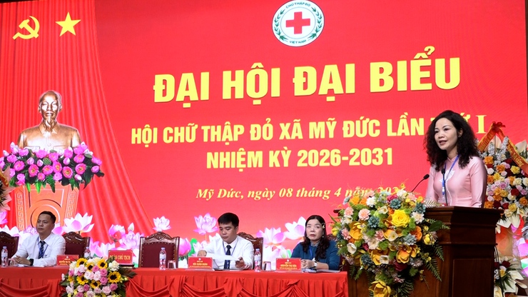 Hội Chữ thập đỏ xã Mỹ Đức phát huy vai trò nòng cốt trong hoạt động nhân đạo từ thiện- Ảnh 2.