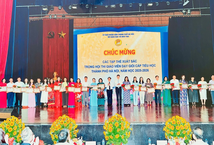 Tổng kết cuộc thi giáo viên dạy giỏi Thành phố
cấp tiểu học năm học 2025 – 2026- Ảnh 1.