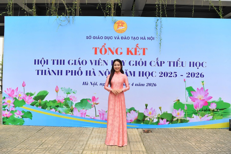 Tổng kết cuộc thi giáo viên dạy giỏi Thành phố
cấp tiểu học năm học 2025 – 2026- Ảnh 2.