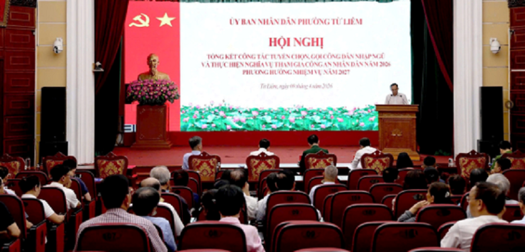 Phường Từ Liêm nâng cao chất lượng tuyển quân, hoàn thành 100% chỉ tiêu năm 2026- Ảnh 2.