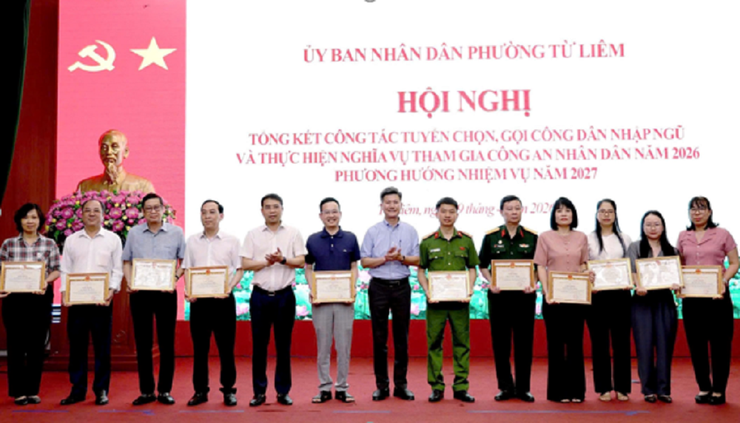 Phường Từ Liêm nâng cao chất lượng tuyển quân, hoàn thành 100% chỉ tiêu năm 2026- Ảnh 3.