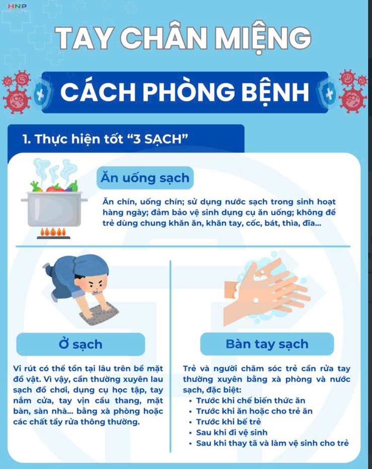 UBND PHƯỜNG VĂN MIẾU – QUỐC TỬ GIÁM TĂNG CƯỜNG TUYÊN TRUYỀN, CHỦ ĐỘNG PHÒNG, CHỐNG BỆNH TAY CHÂN MIỆNG TRÊN ĐỊA BÀN- Ảnh 1.