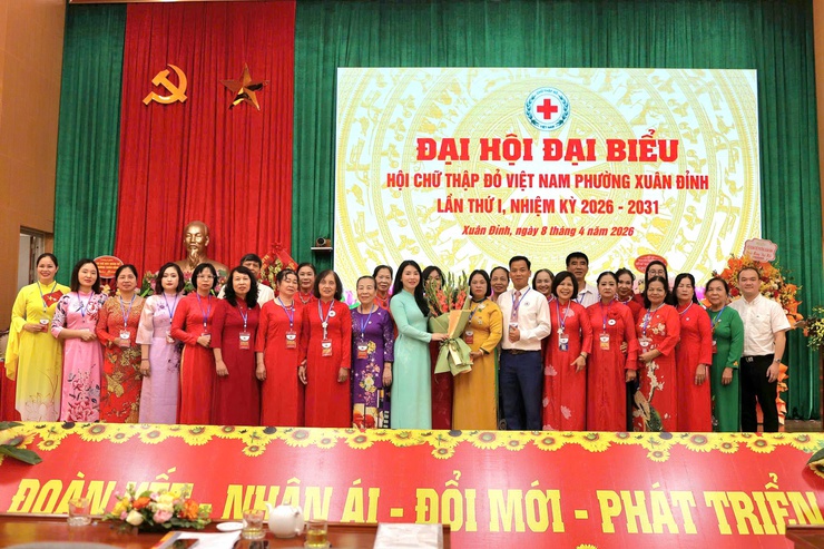 Phường Xuân Đỉnh tổ chức thành công Đại hội đại biểu Hội Chữ thập đỏ lần thứ I, nhiệm kỳ 2026 - 2031- Ảnh 6.