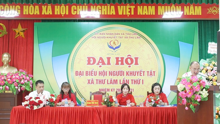 ĐẠI HỘI ĐẠI BIỂU HỘI NGƯỜI KHUYẾT TẬT XÃ THƯ LÂM LẦN THỨ NHẤT, NHIỆM KỲ 2026–2031- Ảnh 8.