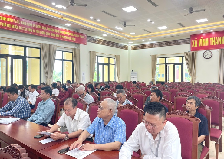 XÃ VĨNH THANH CÔNG BỐ ĐIỀU CHỈNH QUY HOẠCH KHU TRUNG TÂM GIAO LƯU HÀNG HÓA VÀ CÔNG VIÊN CÂY XANH- Ảnh 10.