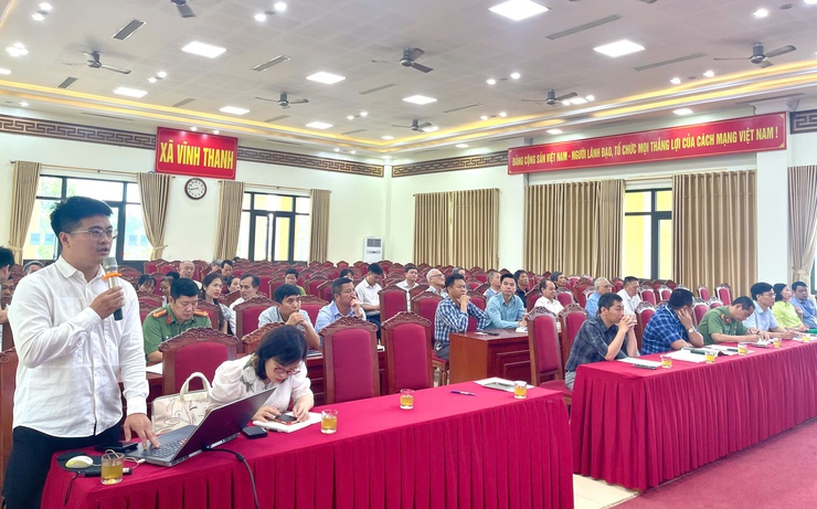 XÃ VĨNH THANH CÔNG BỐ ĐIỀU CHỈNH QUY HOẠCH KHU TRUNG TÂM GIAO LƯU HÀNG HÓA VÀ CÔNG VIÊN CÂY XANH- Ảnh 6.