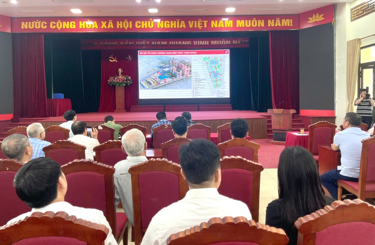 XÃ VĨNH THANH CÔNG BỐ ĐIỀU CHỈNH QUY HOẠCH KHU TRUNG TÂM GIAO LƯU HÀNG HÓA VÀ CÔNG VIÊN CÂY XANH- Ảnh 8.