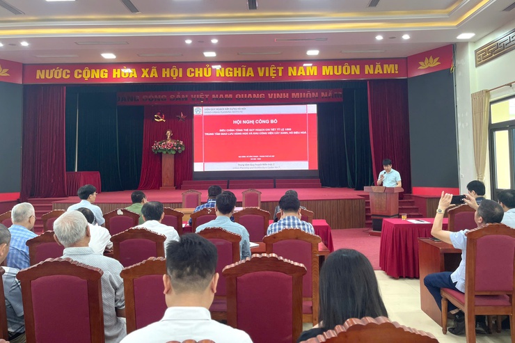 XÃ VĨNH THANH CÔNG BỐ ĐIỀU CHỈNH QUY HOẠCH KHU TRUNG TÂM GIAO LƯU HÀNG HÓA VÀ CÔNG VIÊN CÂY XANH- Ảnh 1.