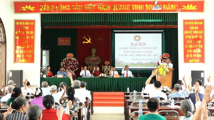 Đại hội đại biểu thành viên thường niên HTXNN Bích Hoà năm 2025 lần thứ nhất, nhiệm kỳ 2025- 2030- Ảnh 6.