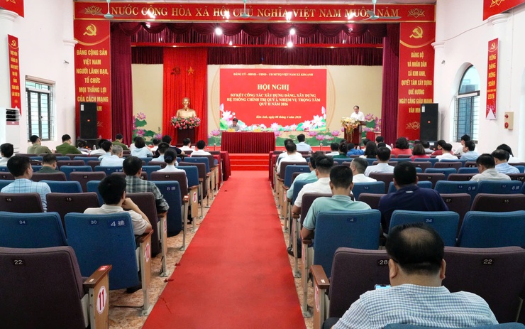 XÃ KIM ANH SƠ KẾT CÔNG TÁC XÂY DỰNG  ĐẢNG,  XÂY DỰNG HỆ THỐNG CHÍNH TRỊ  QUÝ 1 NĂM 2026- Ảnh 10.