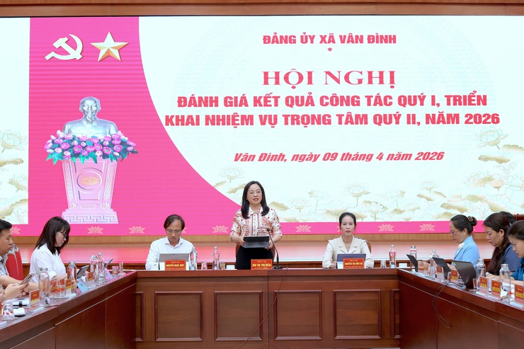 ĐẢNG ỦY XÃ VÂN ĐÌNH TRIỂN KHAI NHIỆM VỤ QUÝ II NĂM 2026:  SIẾT KỶ CƯƠNG, RÕ NGƯỜI, RÕ VIỆC, RÕ TRÁCH NHIỆM, RÕ KẾT QUẢ- Ảnh 6.