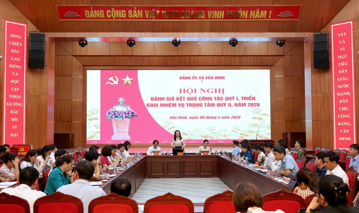 ĐẢNG ỦY XÃ VÂN ĐÌNH TRIỂN KHAI NHIỆM VỤ QUÝ II NĂM 2026:  SIẾT KỶ CƯƠNG, RÕ NGƯỜI, RÕ VIỆC, RÕ TRÁCH NHIỆM, RÕ KẾT QUẢ- Ảnh 1.