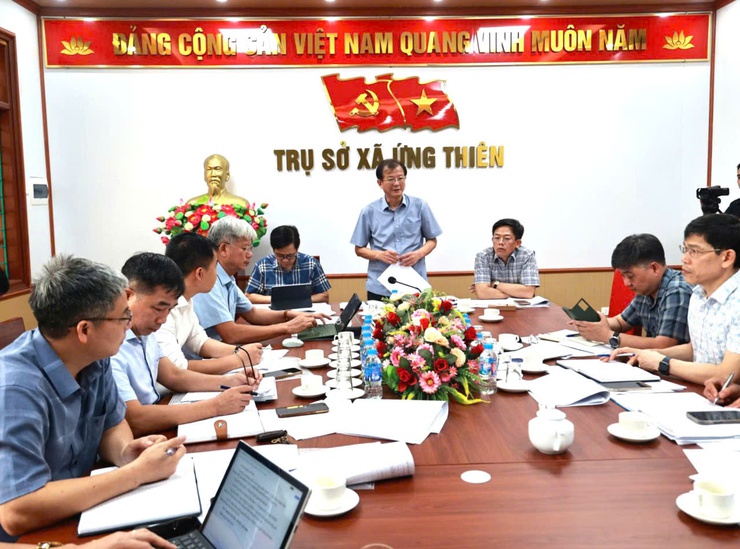 Ứng Thiên đẩy nhanh tiến độ các dự án đầu tư công năm 2026- Ảnh 3.