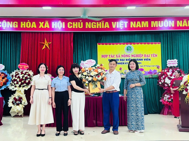 HTX Nông nghiệp Đại Yên tổ chức thành công Đại hội đại biểu thành viên nhiệm kỳ 2026–2031- Ảnh 2.