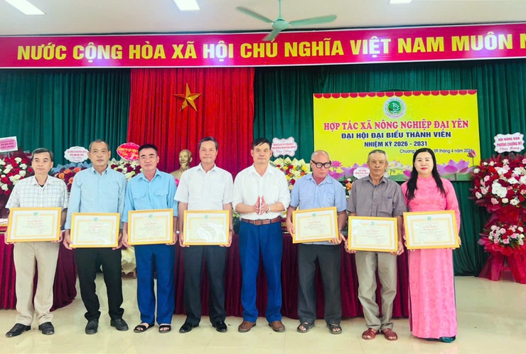 HTX Nông nghiệp Đại Yên tổ chức thành công Đại hội đại biểu thành viên nhiệm kỳ 2026–2031- Ảnh 8.