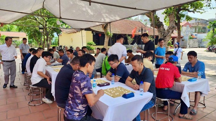 50 Kỳ thủ hội tụ về Nam Phù tranh tài tại Giải cờ Tướng- Ảnh 12.