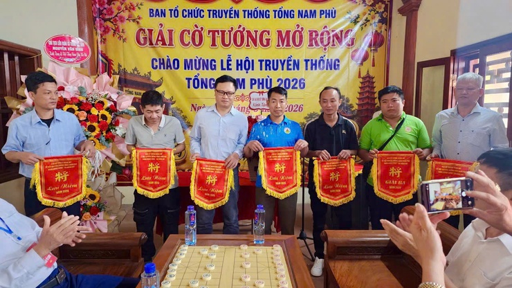 50 Kỳ thủ hội tụ về Nam Phù tranh tài tại Giải cờ Tướng- Ảnh 2.