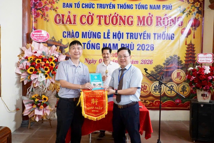 50 Kỳ thủ hội tụ về Nam Phù tranh tài tại Giải cờ Tướng- Ảnh 20.