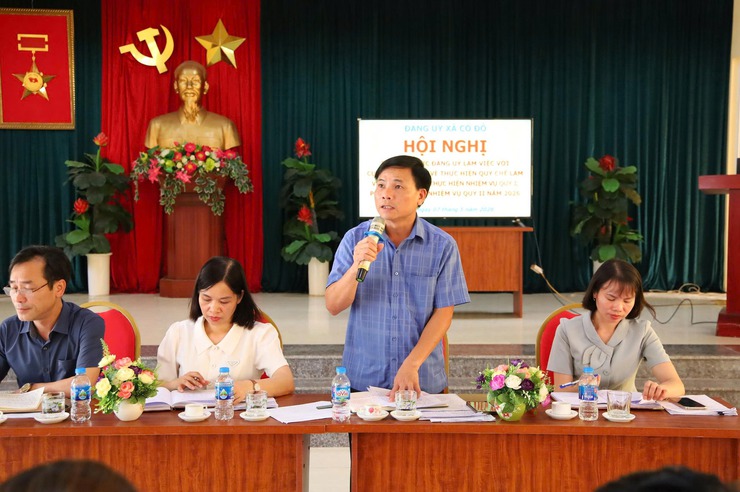 ĐẢNG ỦY XÃ CỔ ĐÔ LÀM VIỆC VỚI CỤM CẤP ỦY SỐ 02 TRIỂN KHAI NHIỆM VỤ QUÝ II NĂM 2026- Ảnh 1.