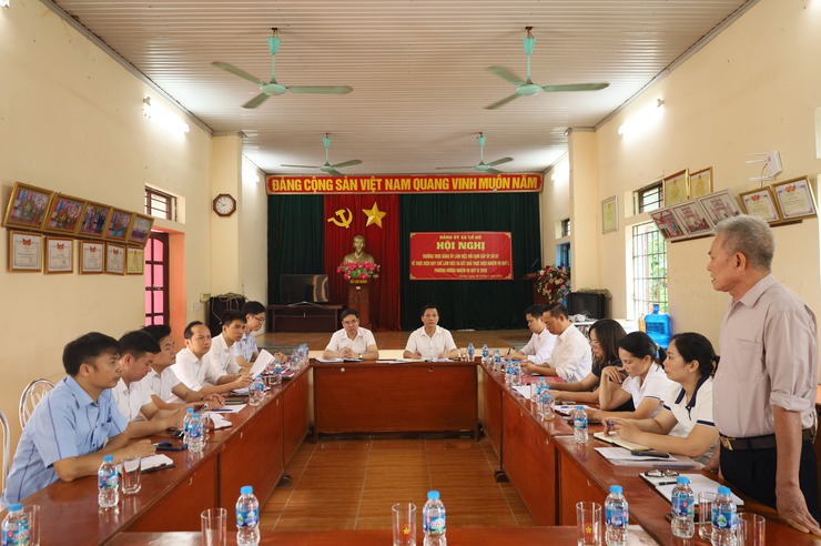ĐẢNG ỦY XÃ CỔ ĐÔ LÀM VIỆC VỚI CỤM CẤP ỦY SỐ 07 TRIỂN KHAI NHIỆM VỤ QUÝ II NĂM 2026- Ảnh 1.