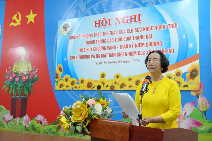 Nâng cao sức khỏe người trung cao tuổi cụm Thanh Oai- Ảnh 3.