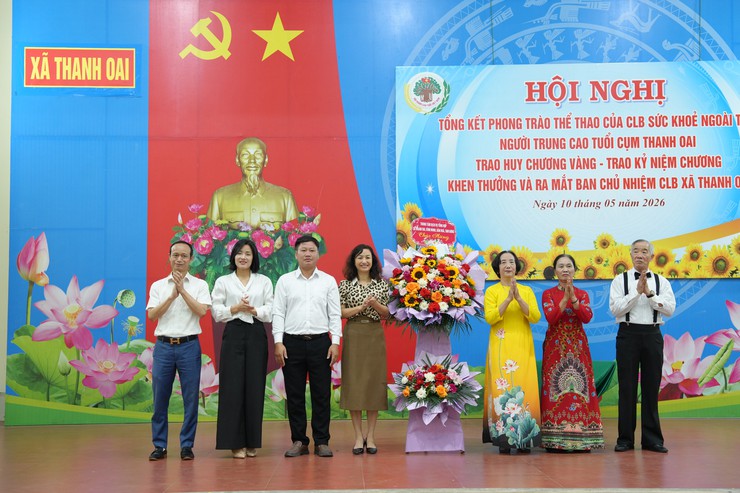 Nâng cao sức khỏe người trung cao tuổi cụm Thanh Oai- Ảnh 4.