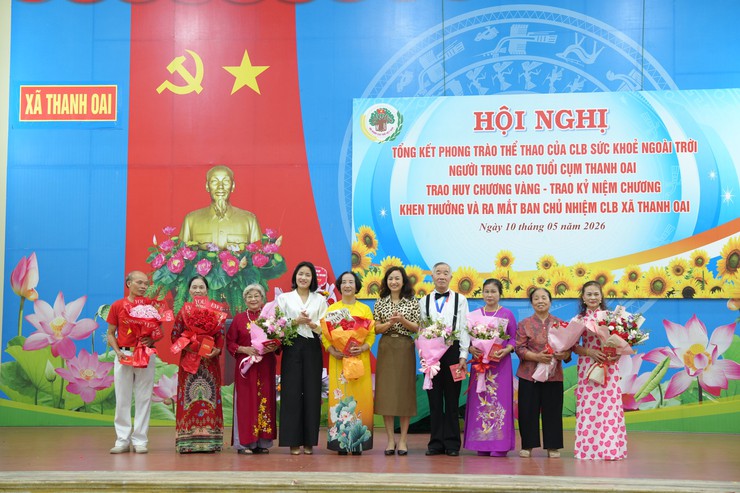 Nâng cao sức khỏe người trung cao tuổi cụm Thanh Oai- Ảnh 5.