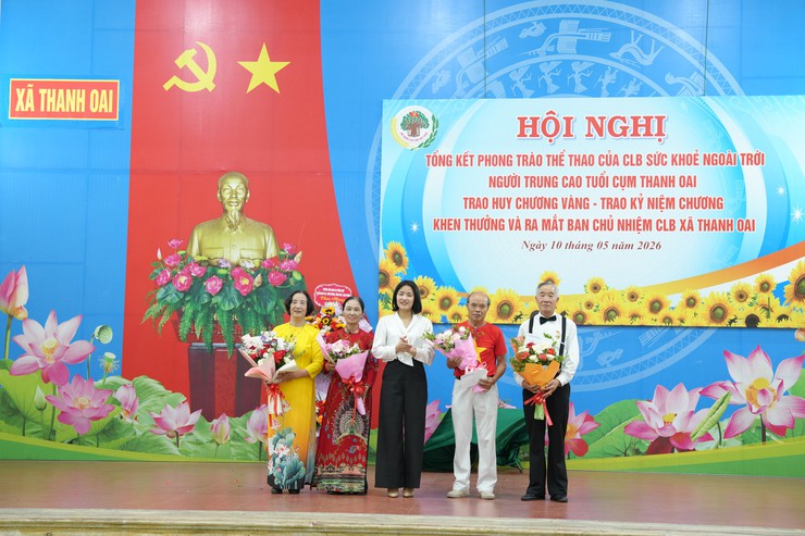 Nâng cao sức khỏe người trung cao tuổi cụm Thanh Oai- Ảnh 7.