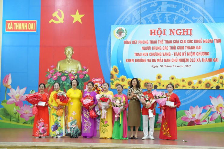 Nâng cao sức khỏe người trung cao tuổi cụm Thanh Oai- Ảnh 8.