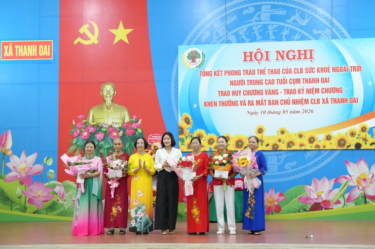 Nâng cao sức khỏe người trung cao tuổi cụm Thanh Oai- Ảnh 10.
