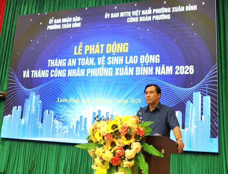Phường Xuân Đỉnh: Chung tay xây dựng môi trường làm việc an toàn chăm lo đời sống Công nhân, người lao động- Ảnh 2.