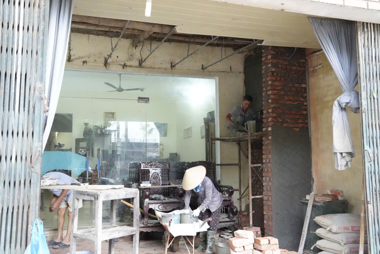 Thanh Oai tiến hành tháo dỡ, giải phóng mặt bằng phục vụ Dự án nâng cấp, mở rộng Quốc lộ 21B- Ảnh 3.