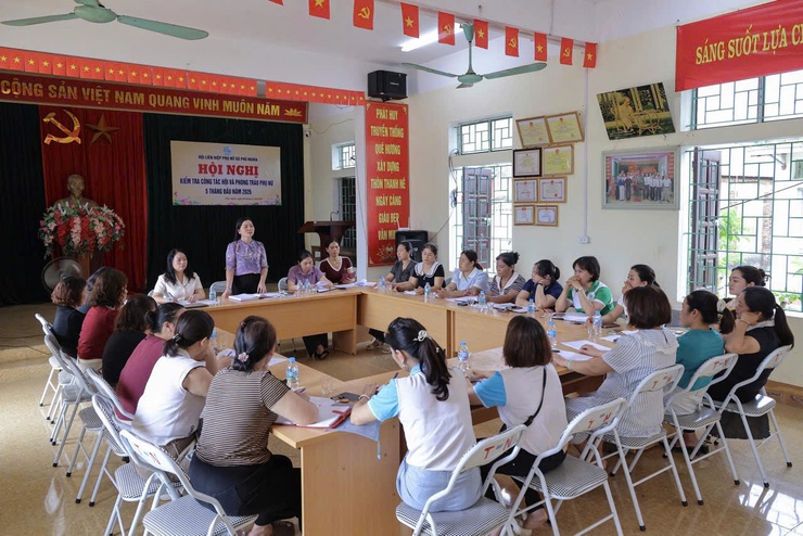 Hội Liên hiệp Phụ nữ xã Phú Nghĩa tăng cường kiểm tra, nâng cao chất lượng hoạt động chi hội cơ sở- Ảnh 1.