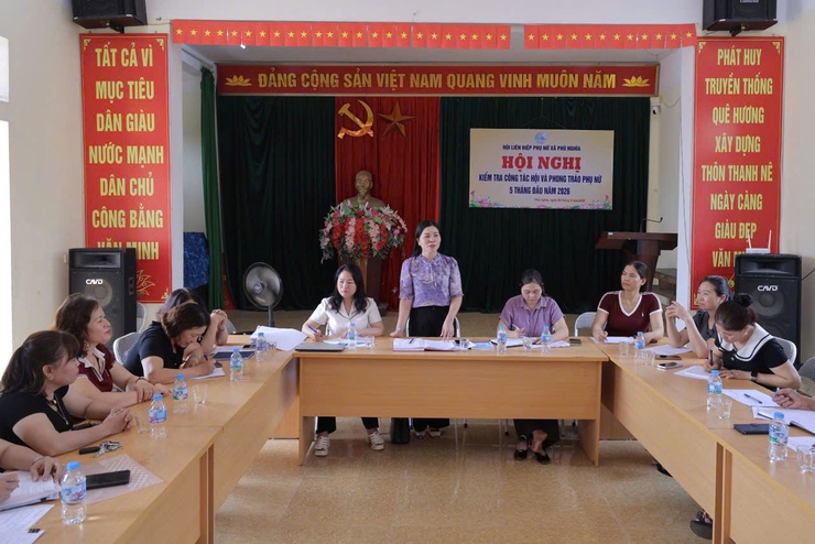 Hội Liên hiệp Phụ nữ xã Phú Nghĩa tăng cường kiểm tra, nâng cao chất lượng hoạt động chi hội cơ sở- Ảnh 2.