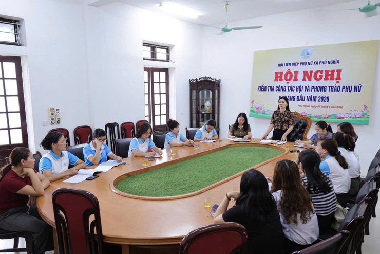 Hội Liên hiệp Phụ nữ xã Phú Nghĩa tăng cường kiểm tra, nâng cao chất lượng hoạt động chi hội cơ sở- Ảnh 6.