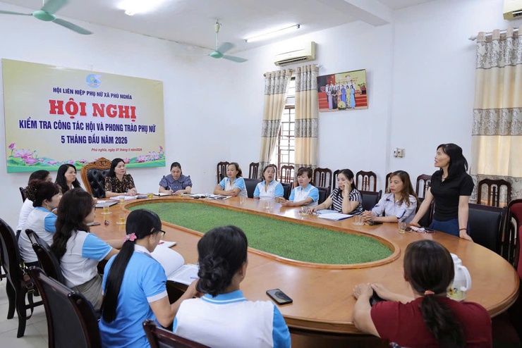 Hội Liên hiệp Phụ nữ xã Phú Nghĩa tăng cường kiểm tra, nâng cao chất lượng hoạt động chi hội cơ sở- Ảnh 9.