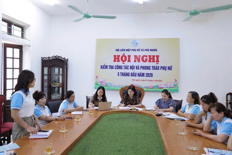 Hội Liên hiệp Phụ nữ xã Phú Nghĩa tăng cường kiểm tra, nâng cao chất lượng hoạt động chi hội cơ sở- Ảnh 8.