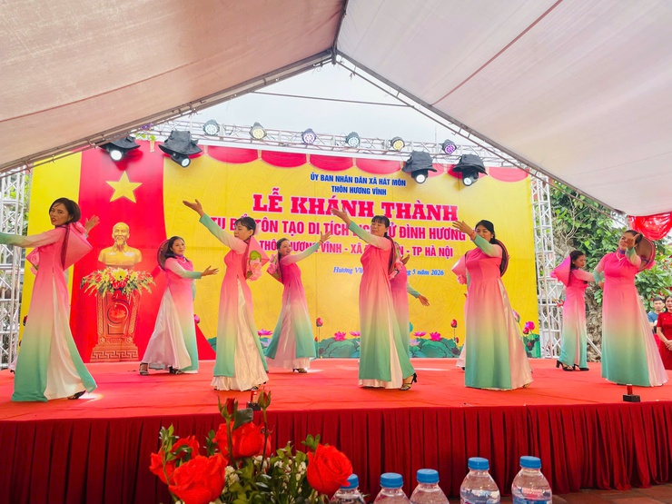 Khánh thành đình Hương Vĩnh – Gìn giữ giá trị văn hóa truyền thống quê hương- Ảnh 3.