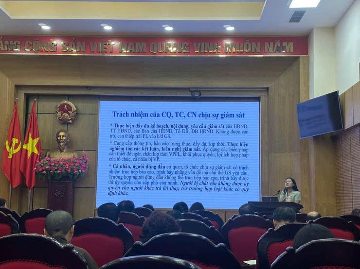 Đại biểu HĐND phường Ba Đình tham dự hội nghị tập huấn công tác HĐND năm 2026- Ảnh 2.