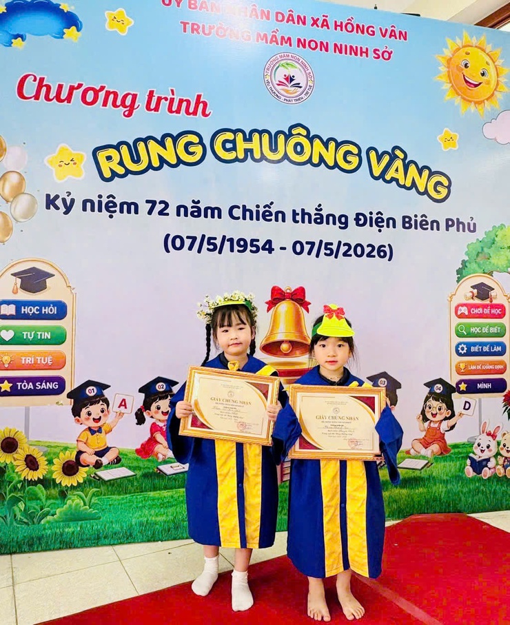 Hội thi “rung chuông vàng” ở trường mầm non Ninh Sở- Ảnh 5.