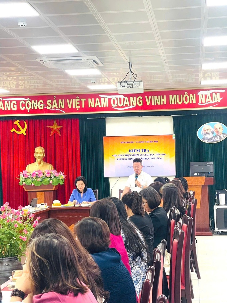 Phường Đống Đa vinh dự đón các Đoàn kiểm tra của Bộ GD- Ảnh 5.