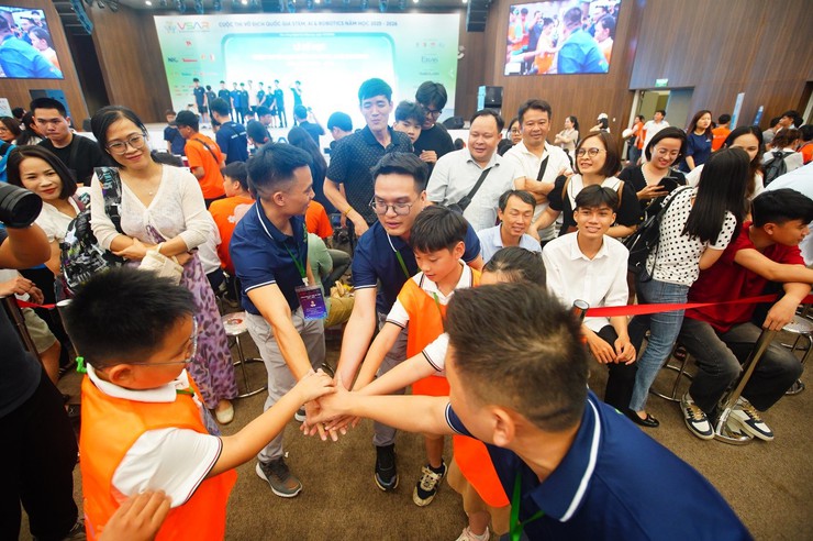 Học sinh Trường Tiểu học Thanh Xuân Nam, phường Thanh Liệt tỏa sáng tại giải vô địch Quốc gia STEM, AI và Robotics năm học 2025-2026- Ảnh 6.