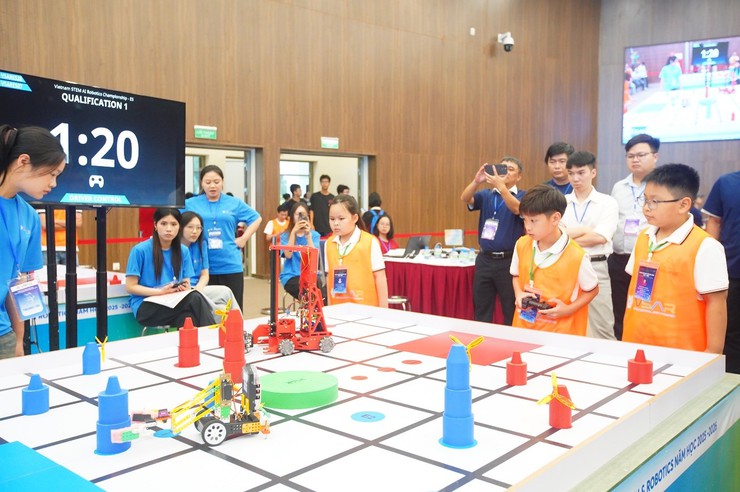 Học sinh Trường Tiểu học Thanh Xuân Nam, phường Thanh Liệt tỏa sáng tại giải vô địch Quốc gia STEM, AI và Robotics năm học 2025-2026- Ảnh 7.