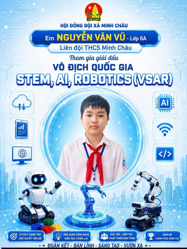 Tuổi trẻ Minh Châu tự hào góp mặt tại đấu trường Robotics quốc tế.- Ảnh 3.