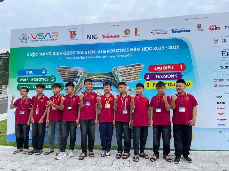 Tuổi trẻ Minh Châu tự hào góp mặt tại đấu trường Robotics quốc tế.- Ảnh 5.