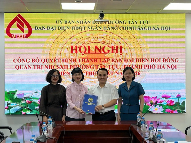 NHCSXH Phường Tây Tựu triển khai thực hiện nhiệm vụ trọng tâm quý II năm 2026- Ảnh 1.