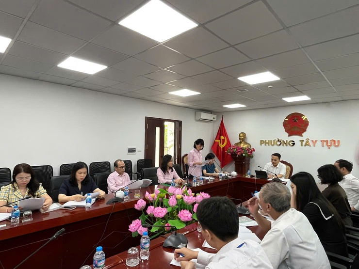 NHCSXH Phường Tây Tựu triển khai thực hiện nhiệm vụ trọng tâm quý II năm 2026- Ảnh 2.