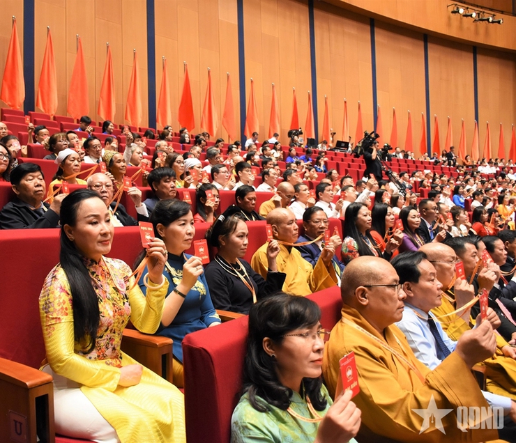 Đại hội đại biểu toàn quốc Mặt trận Tổ quốc Việt Nam lần thứ XI tiến hành phiên trù bị- Ảnh 4.