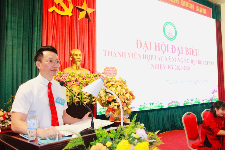 HTX Nông nghiệp Bột Xuyên tổ chức thành công Đại hội đại biểu thành viên nhiệm kỳ 2026 – 2031- Ảnh 2.