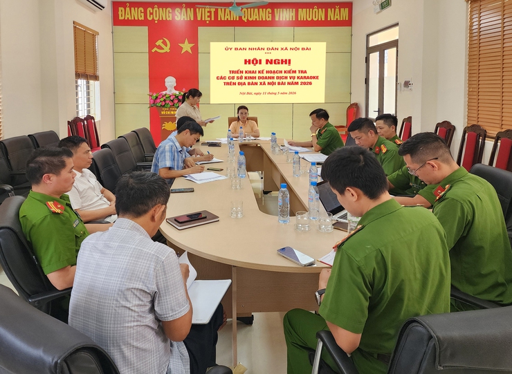 XÃ NỘI BÀI TĂNG CƯỜNG CÔNG TÁC QUẢN LÝ HOẠT ĐỘNG KINH DOANH DỊCH VỤ KARAOKE- Ảnh 1.